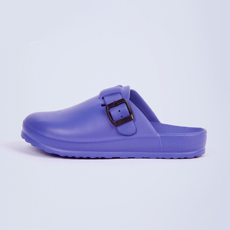 Lightweight EVA Work Slippers – Anti-Slip Medical & Lab Shoes