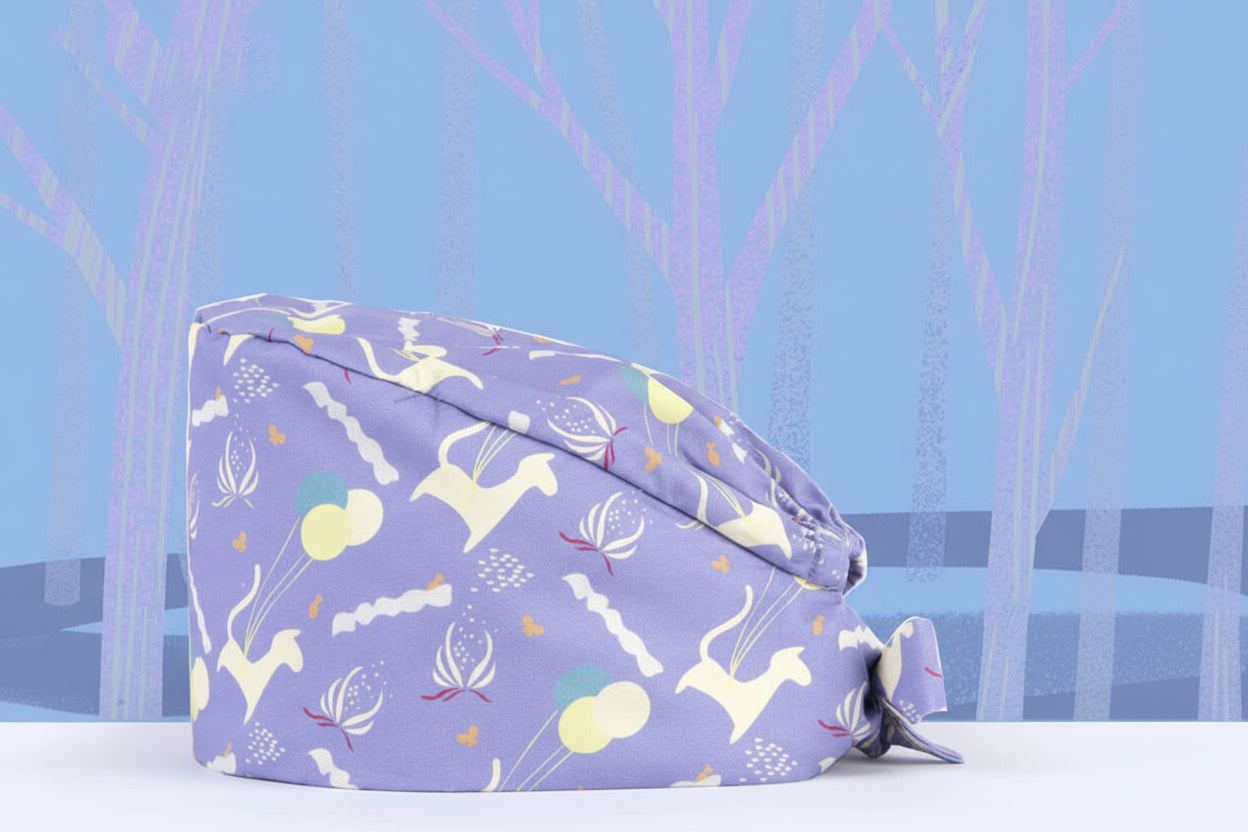 Faran Surgical Cap Doctor Nurse Work Hat Pet Hospital Gourd Hat Wrap Turban Fairy Tale