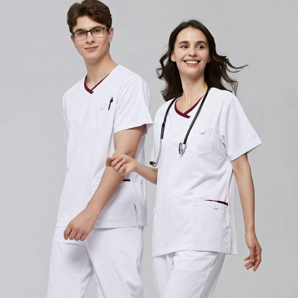 High-end hand washing clothes, boutique doctor and nurse clothes, elastic clothing, beauty department isolation clothes, nurse clothes, anti-static