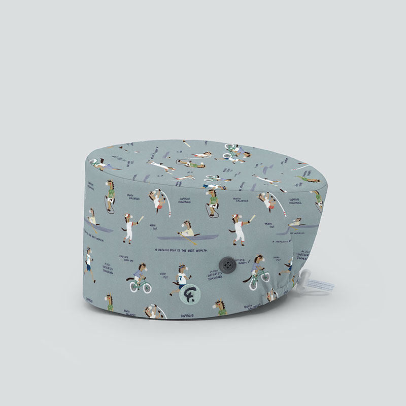 Original Cotton Scrub Cap – Breathable, Soft & Adjustable Surgical Work Hat