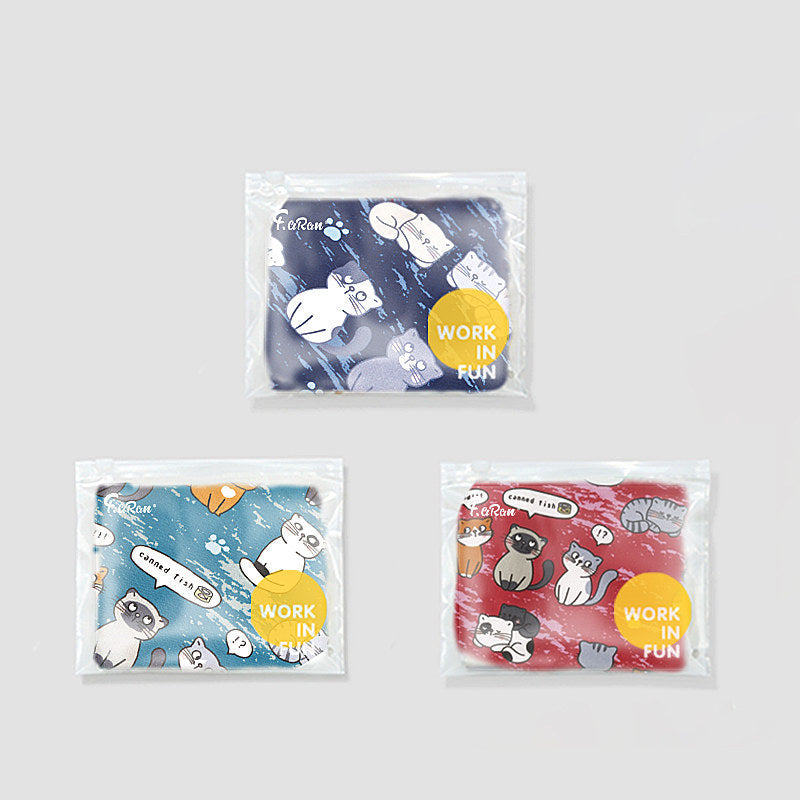 Beanie Cartoon Print Cap Doctor Nurse Surgical Cap Cotton Summer Men and Women Cat Tea Party