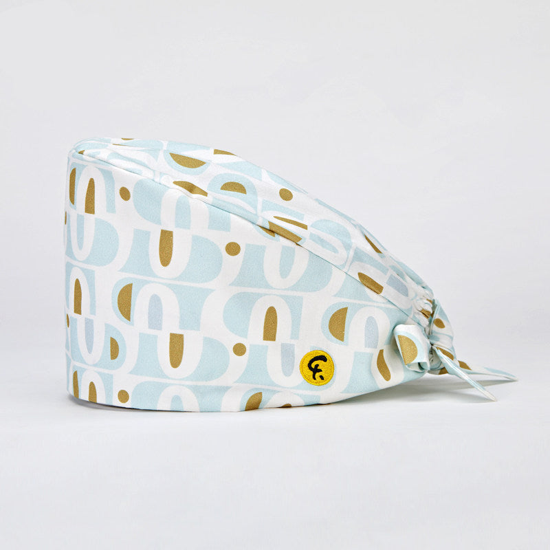 Dr. Surgical Cap Minimalist Art Letter Work Hat Gourd Hat Cotton Print Men's and Women's Spring