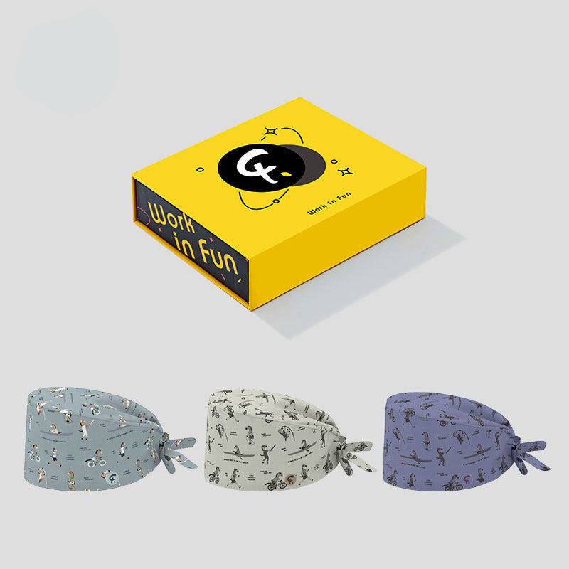 Original Cotton Scrub Cap – Breathable, Soft & Adjustable Surgical Work Hat