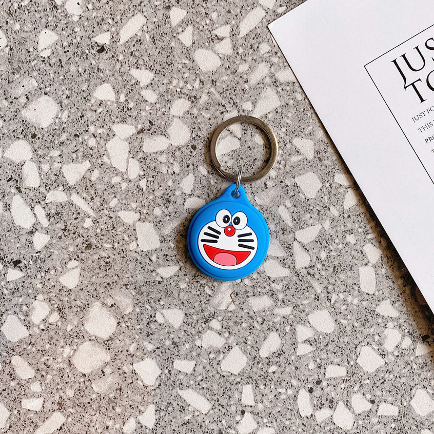 Suitable for AirTag case, Apple airtags case, keychain, anti-lost, hanging ring, cartoon case