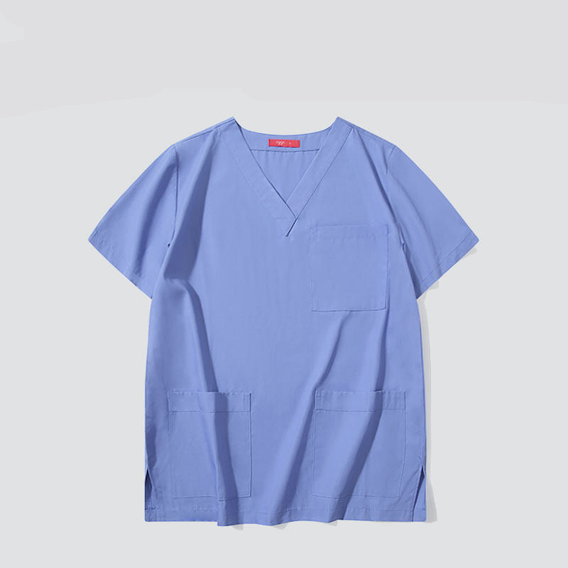 Unisex Medical Isolation Clothing Set – Summer Surgical & Dental Workwear for Doctors and Healthcare Professionals