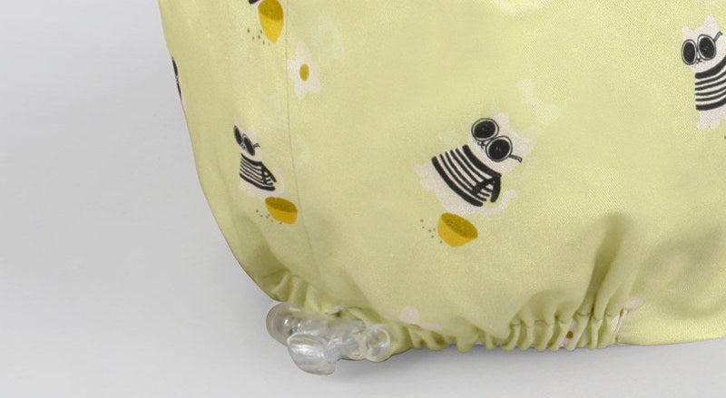 Cartoon print hat doctor nurse wrap turban beanie beanie cotton cool meow garden spring summer