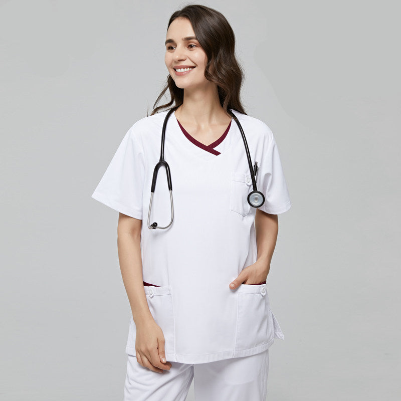 High-end hand washing clothes, boutique doctor and nurse clothes, elastic clothing, beauty department isolation clothes, nurse clothes, anti-static