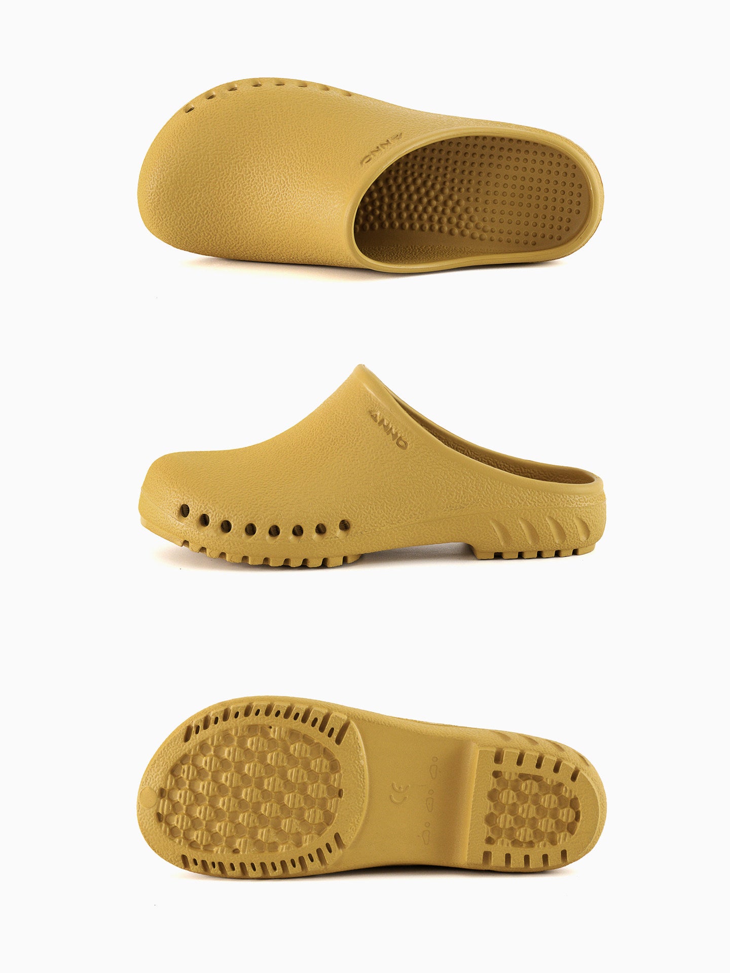 Antibacterial toe non-slip slippers laboratory clean room unisex EVA slippers hospital operating room work shoes