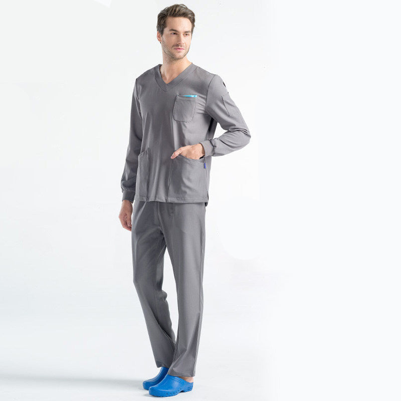 Lebeikang hand washing clothes, female short-sleeved doctor's work clothes, surgical clothes, brush hand clothes, long sleeve surgical clothes, quick-drying hand clothes