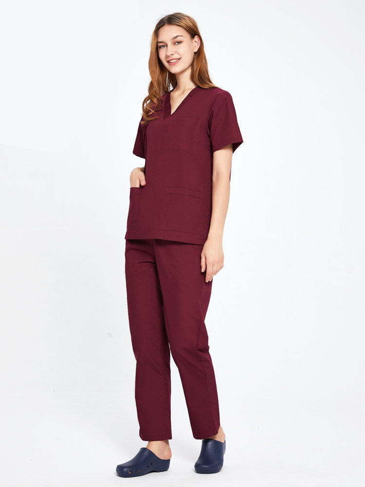 Surgical gowns, hand washing gowns, solid color overalls, doctor nurse uniforms, clean rooms, laboratories, long sleeve overalls