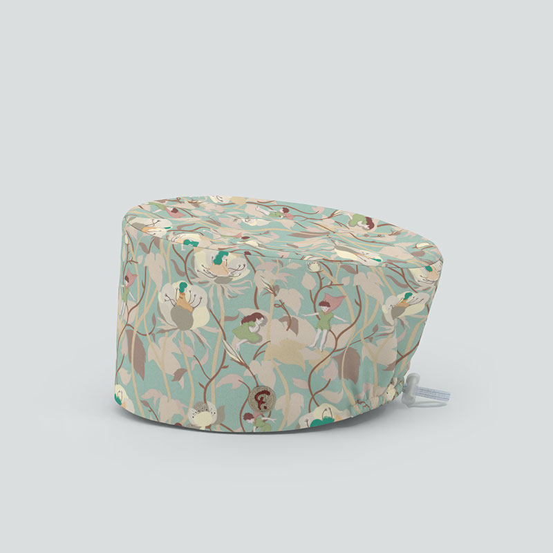 Original Cotton Scrub Cap – Breathable, Soft & Adjustable Surgical Work Hat