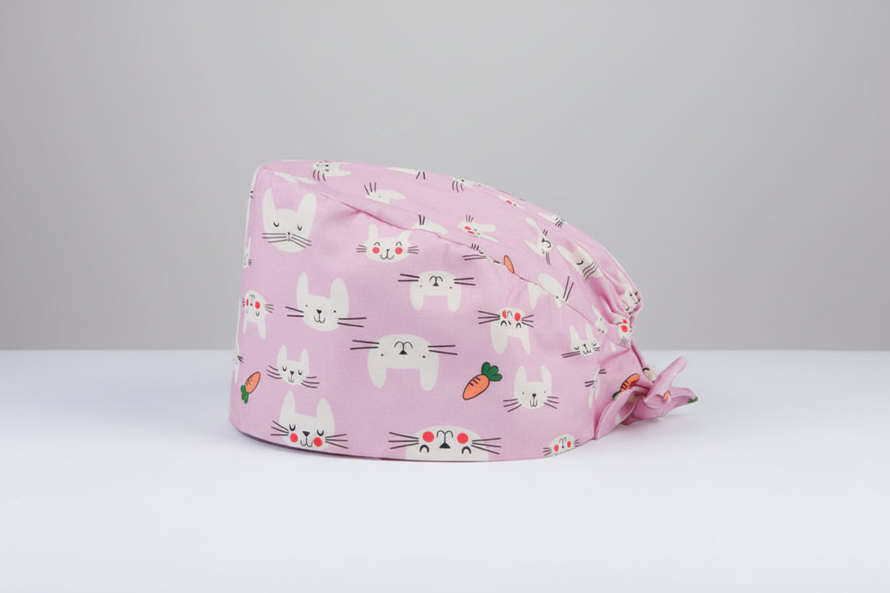 Premium Cotton Scrub Cap – Breathable, Ultra Soft & Adjustable Work Hat