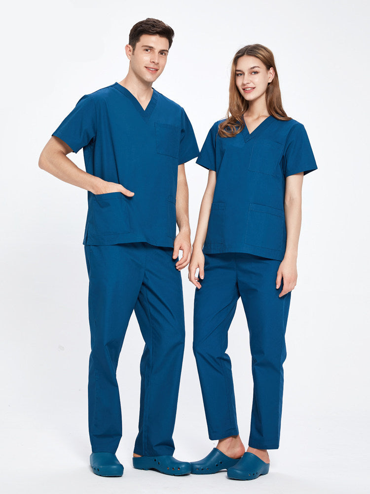 Surgical gowns, hand washing gowns, solid color overalls, doctor nurse uniforms, clean rooms, laboratories, long sleeve overalls
