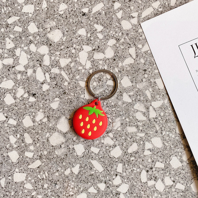 Suitable for AirTag case, Apple airtags case, keychain, anti-lost, hanging ring, cartoon case