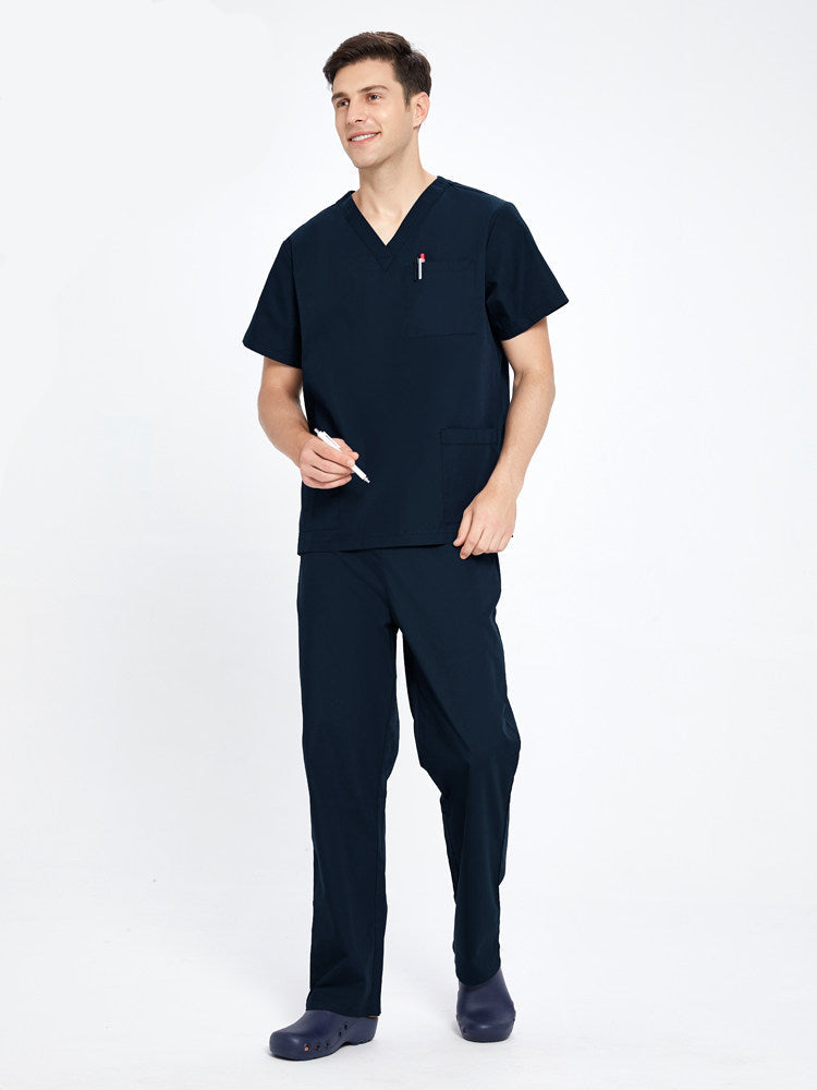 Surgical gowns, hand washing gowns, solid color overalls, doctor nurse uniforms, clean rooms, laboratories, long sleeve overalls