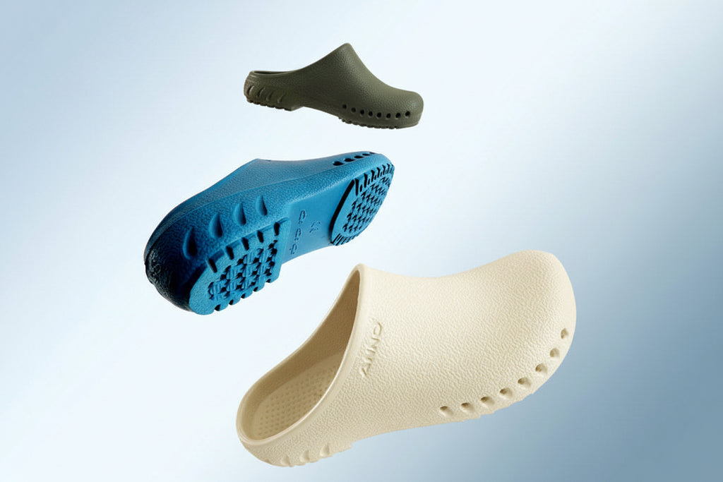 Antibacterial toe non-slip slippers laboratory clean room unisex EVA slippers hospital operating room work shoes