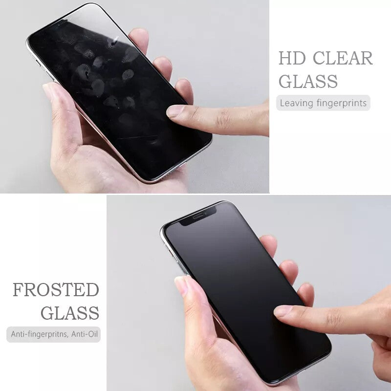 Matte Glass For iPhone17 16 15 14 13 12 11 Pro MAX Screen Protector