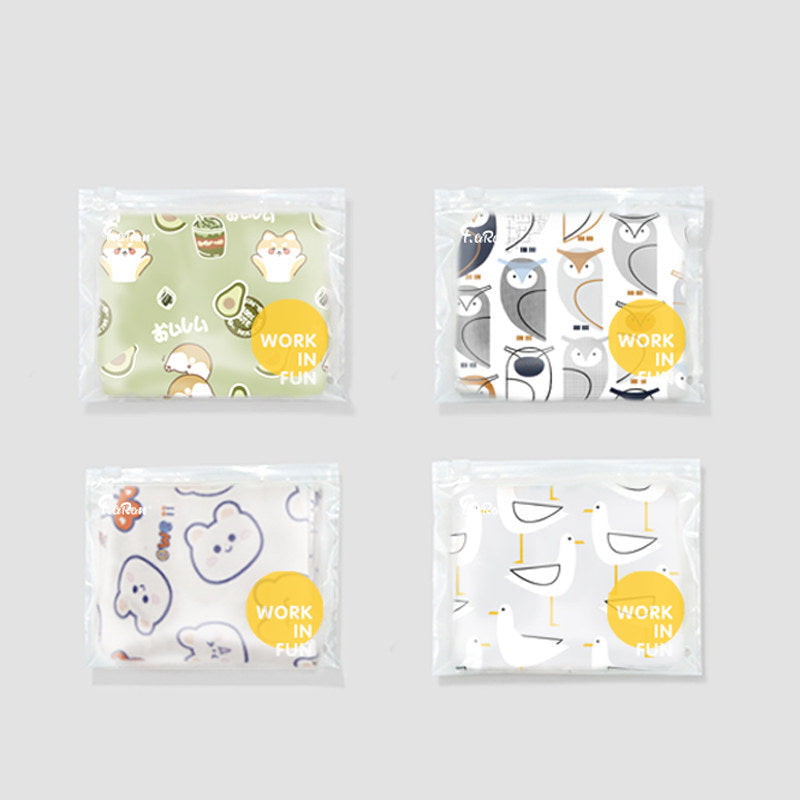 Surgical Cap Cotton Work Hat Gourd Hat Cartoon Print Breathable Hat Sweat Wicking Spring and Summer