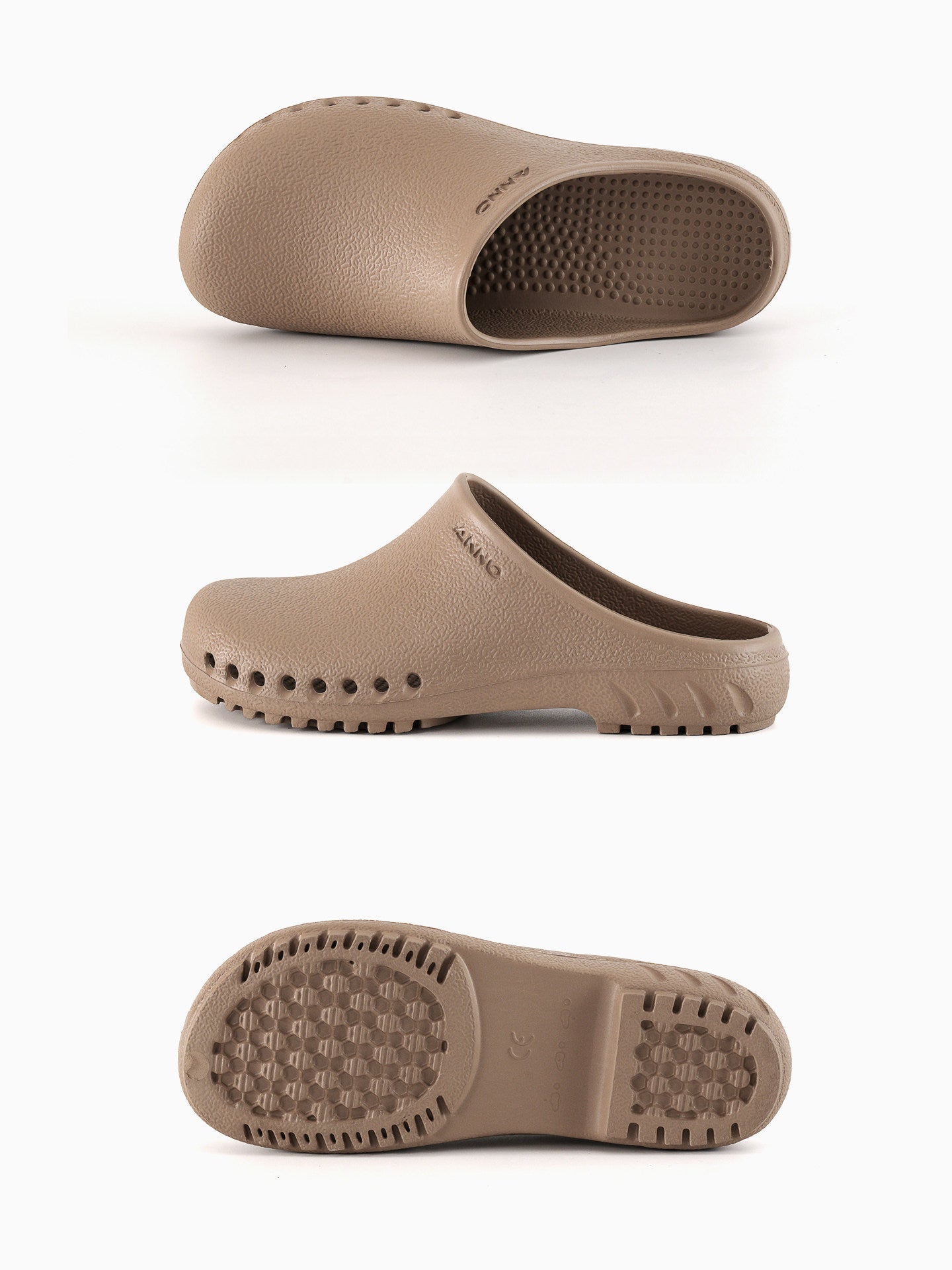 Antibacterial toe non-slip slippers laboratory clean room unisex EVA slippers hospital operating room work shoes