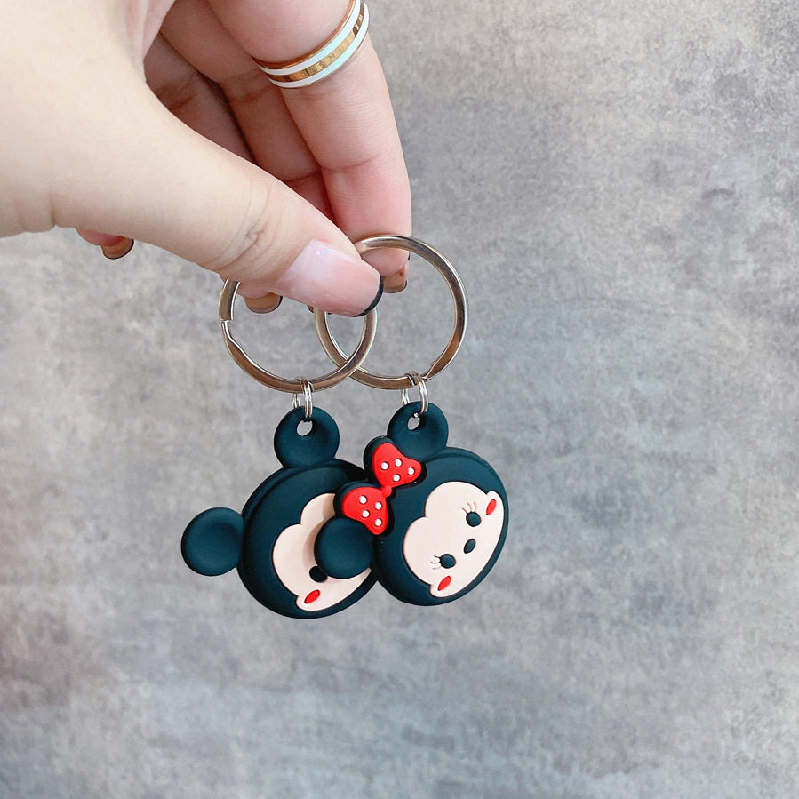 Suitable for AirTag case, Apple airtags case, keychain, anti-lost, hanging ring, cartoon case