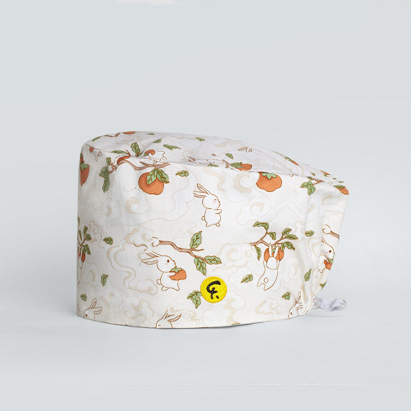 Turban, turban, hood, doctor, nurse, work hat, beanie, cotton, spring and summer, men and women, Dunhuang