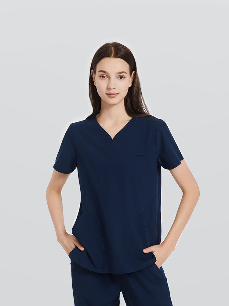 Fashion clothes set breathable doctor nurse oral pet doctor surgical dental overalls female summer