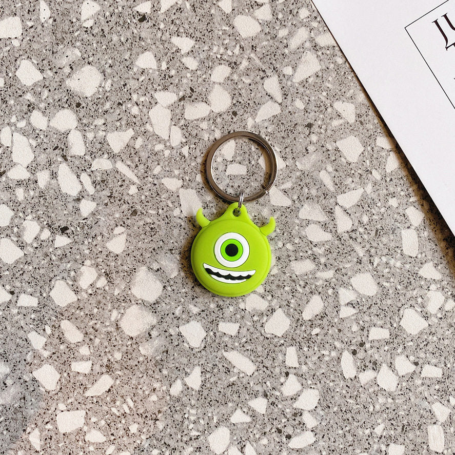 Suitable for AirTag case, Apple airtags case, keychain, anti-lost, hanging ring, cartoon case