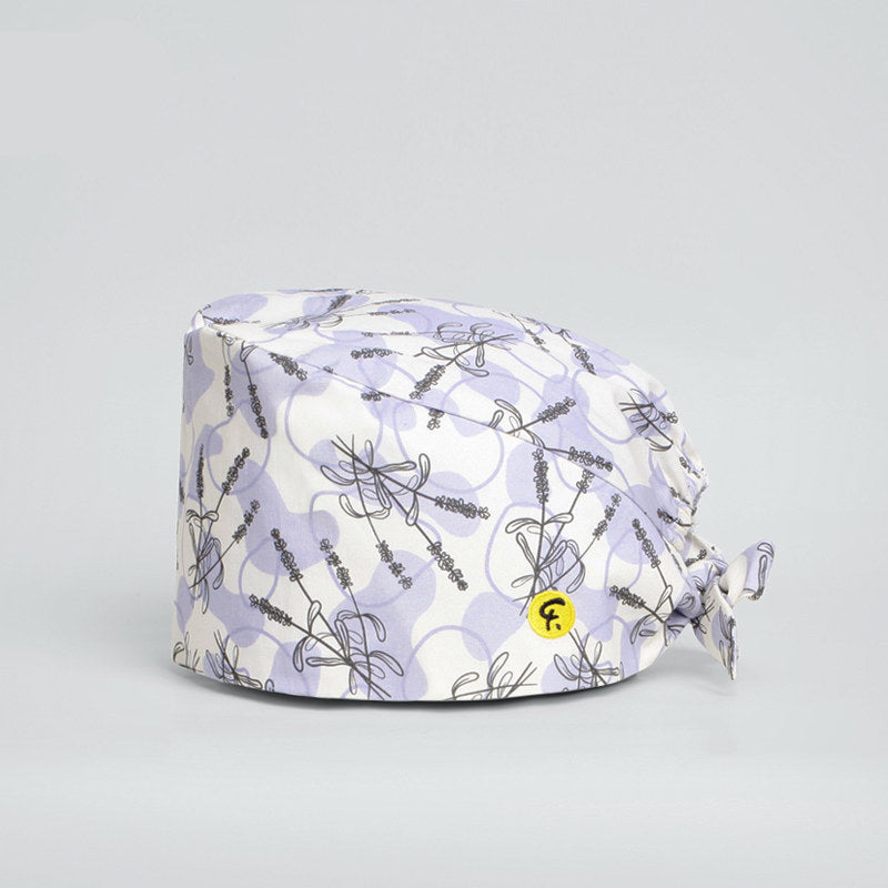 Nurse Work Hat Gourd Hat Wrap Hood Sweat Towel Romantic Garden Men and Women Spring & Summer