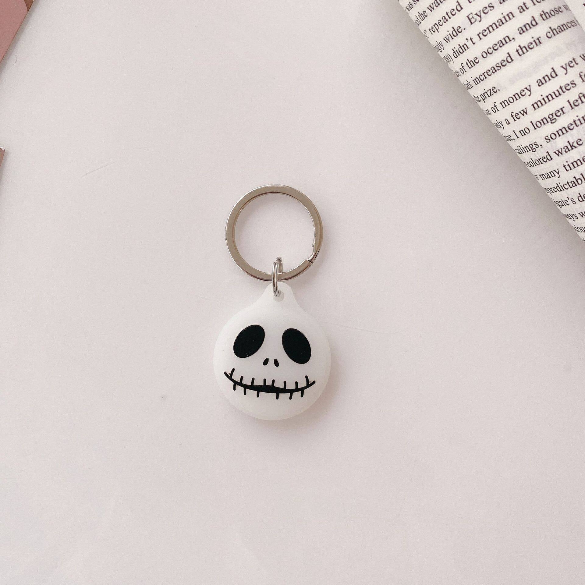 Suitable for AirTag case, Apple airtags case, keychain, anti-lost, hanging ring, cartoon case