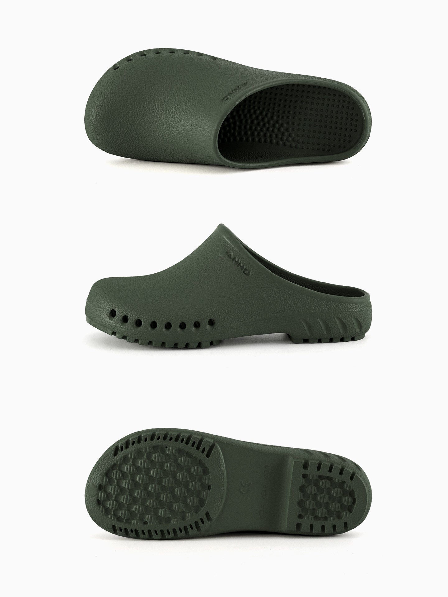 Antibacterial toe non-slip slippers laboratory clean room unisex EVA slippers hospital operating room work shoes