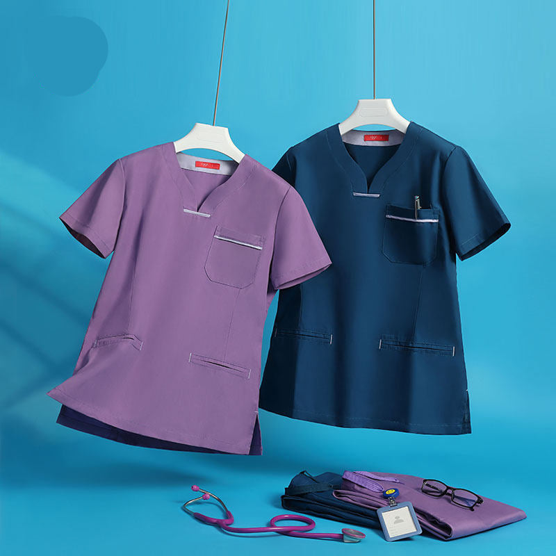 Surgical Isolation Gown Set – Lightweight Summer Medical & Pet Care Workwear