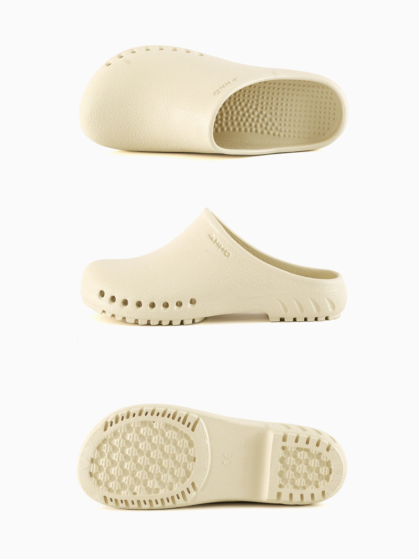 Antibacterial toe non-slip slippers laboratory clean room unisex EVA slippers hospital operating room work shoes