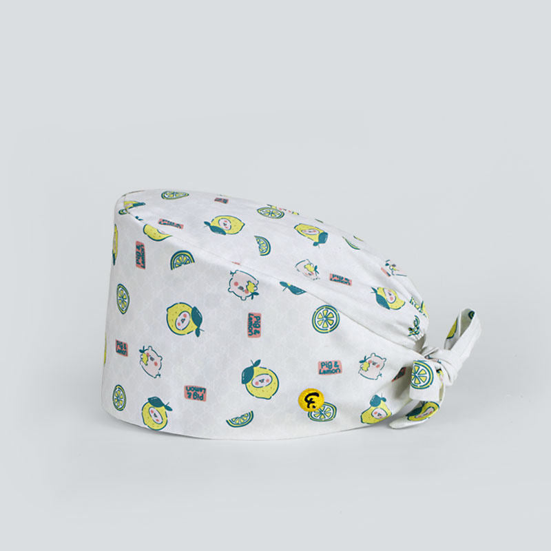 Vitamin Supplement Gourd Hat Doctor Nurse Work Hat Sweat Towel Spring and Summer Girl