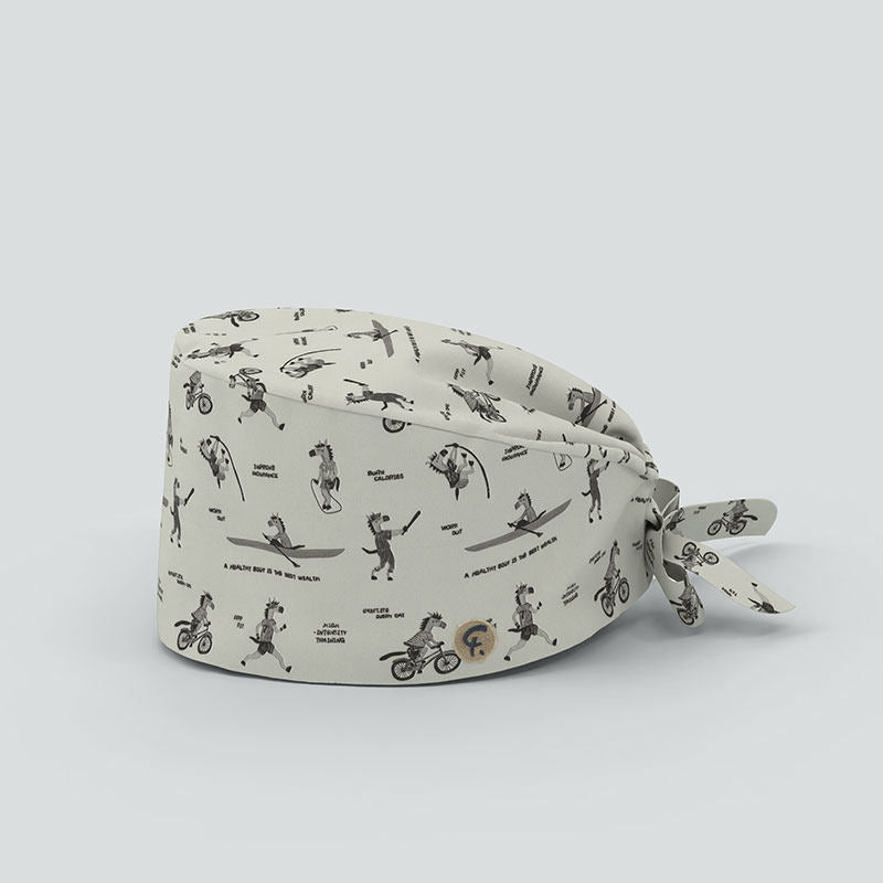 Original Cotton Scrub Cap – Breathable, Soft & Adjustable Surgical Work Hat