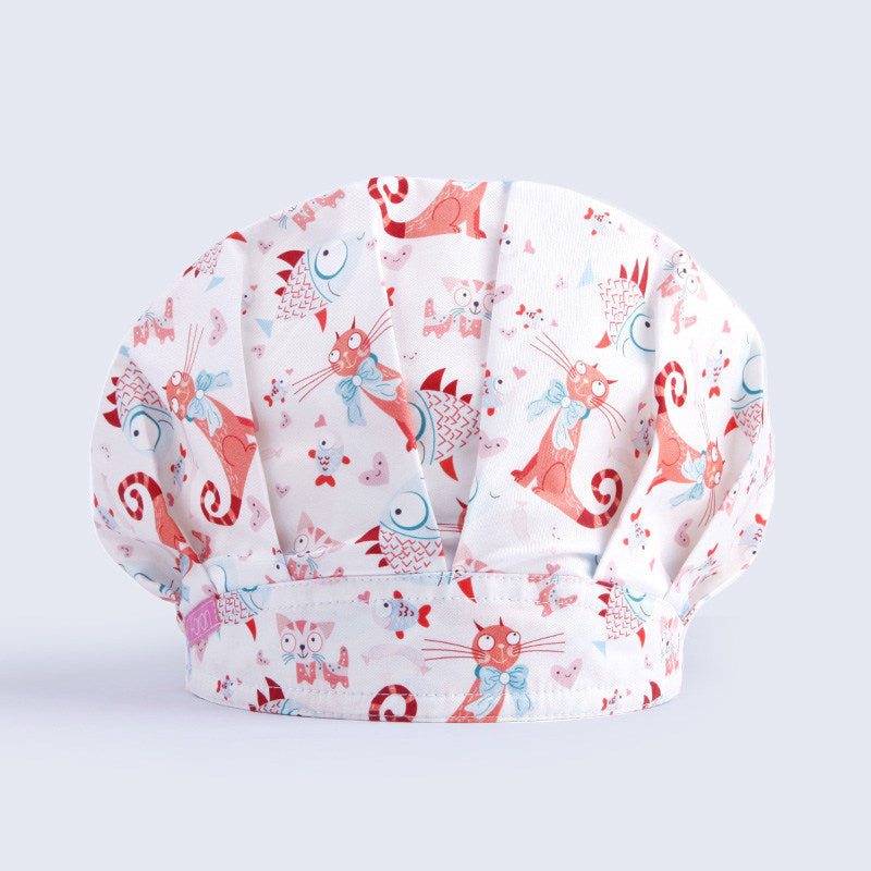 Cotton headband, pet pharmacy, surgical work cap, long hair cap, bandana, printed hat, puffy hat