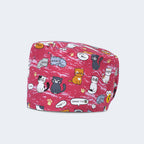 Beanie Cartoon Print Cap Doctor Nurse Surgical Cap Cotton Summer Men and Women Cat Tea Party