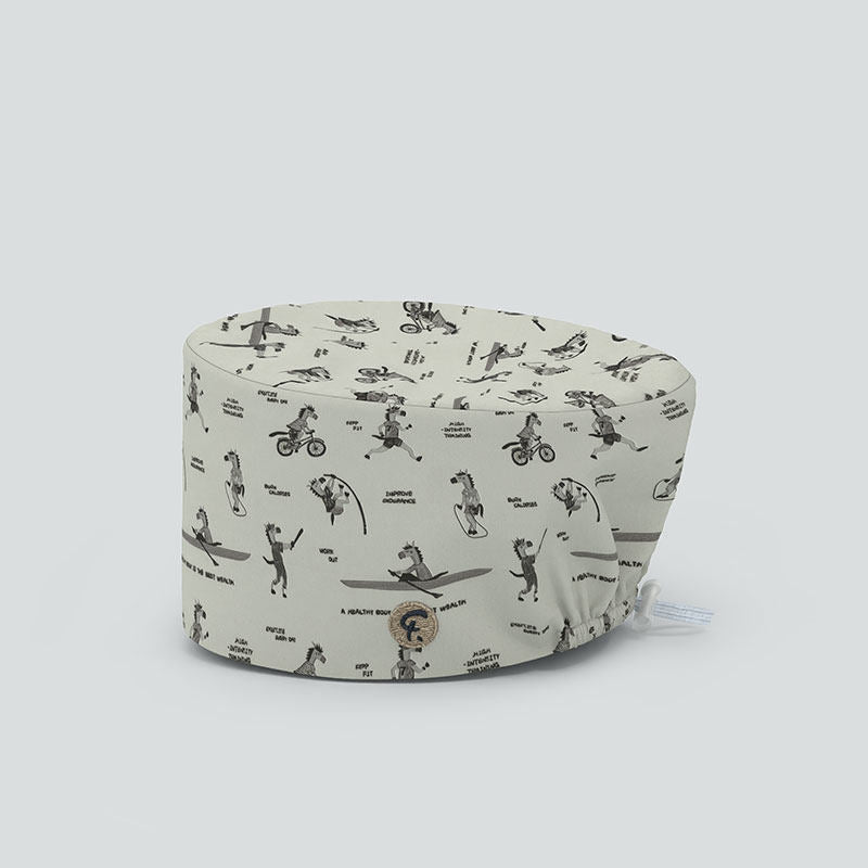 Original Cotton Scrub Cap – Breathable, Soft & Adjustable Surgical Work Hat