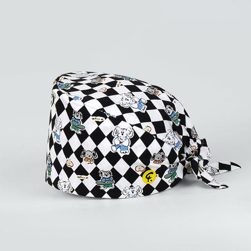 Cotton Surgical Scrub Cap – Breathable, Lightweight & Adjustable Work Hat