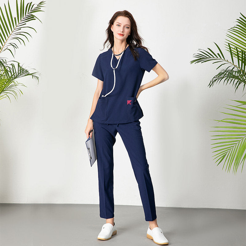 Lebeikang hand washing clothes, female short-sleeved doctor's work clothes, surgical clothes, brush hand clothes, long sleeve surgical clothes, quick-drying hand clothes