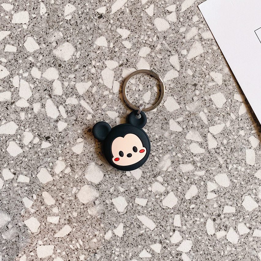 Suitable for AirTag case, Apple airtags case, keychain, anti-lost, hanging ring, cartoon case