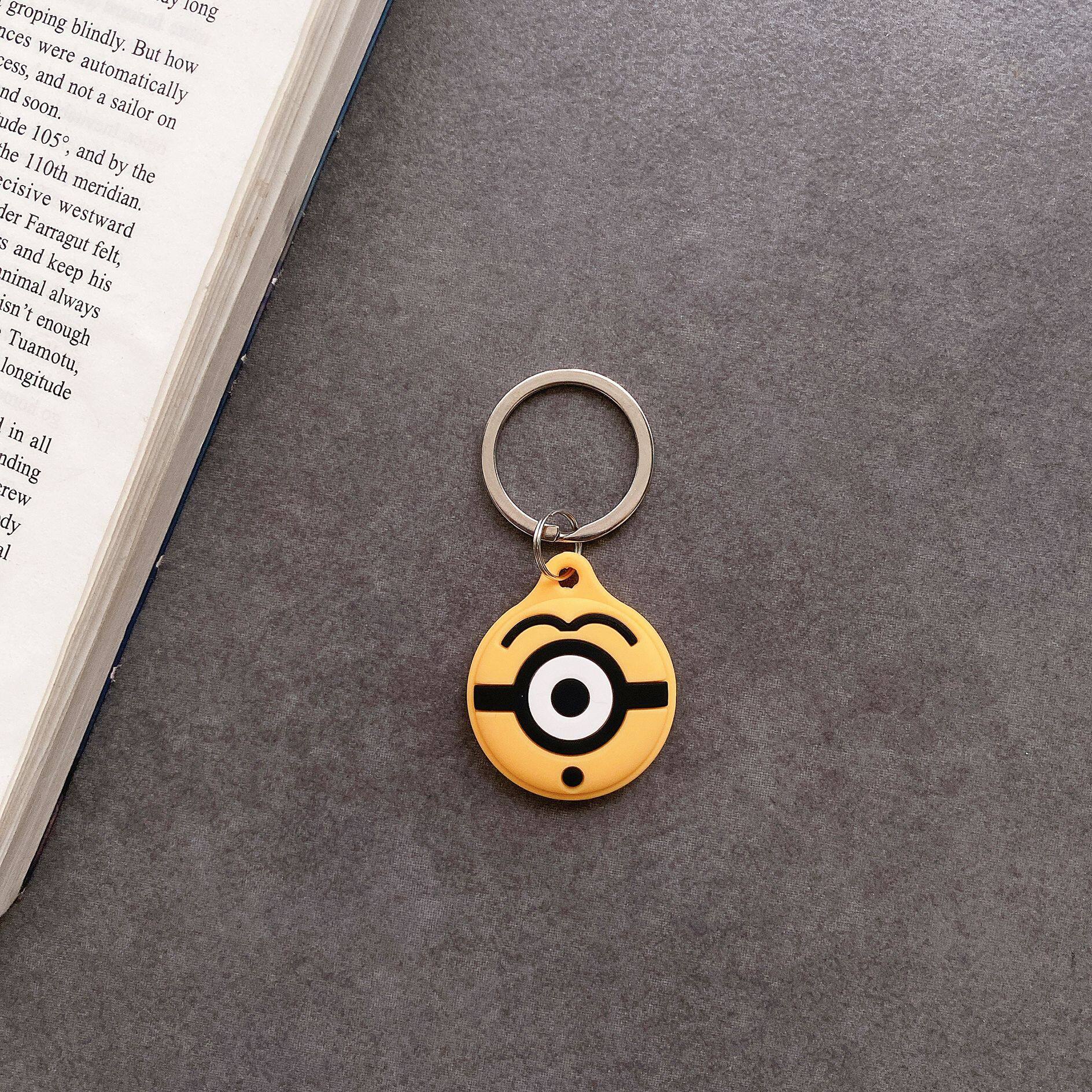Suitable for AirTag case, Apple airtags case, keychain, anti-lost, hanging ring, cartoon case
