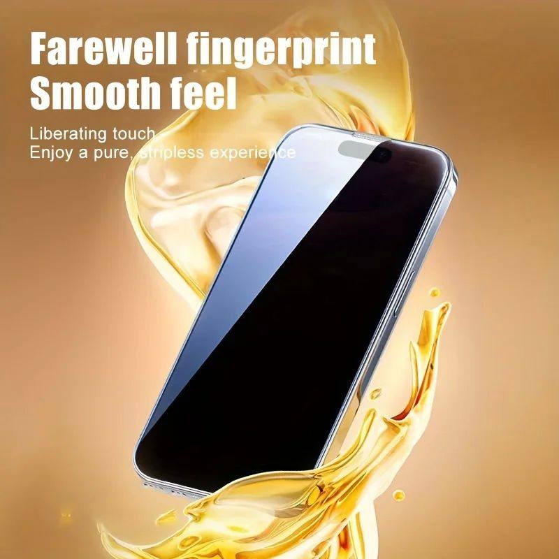 1-100 Pcs Full Cover Privacy Screen Protector For iPhone 17 16 ProMax Plus 8K Anti-spy Glass For iPhone