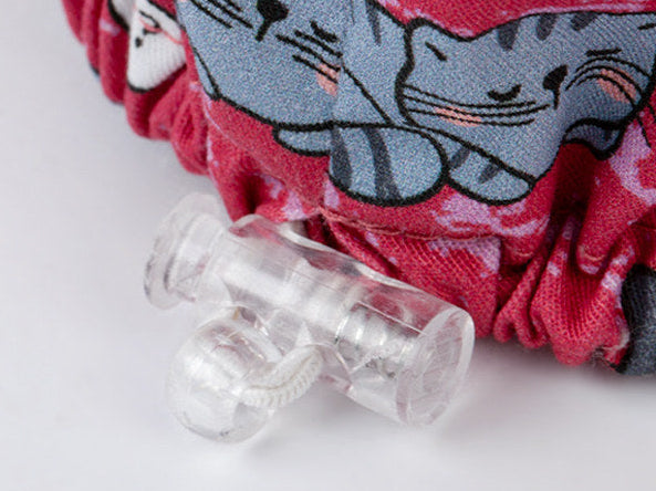 Beanie Cartoon Print Cap Doctor Nurse Surgical Cap Cotton Summer Men and Women Cat Tea Party