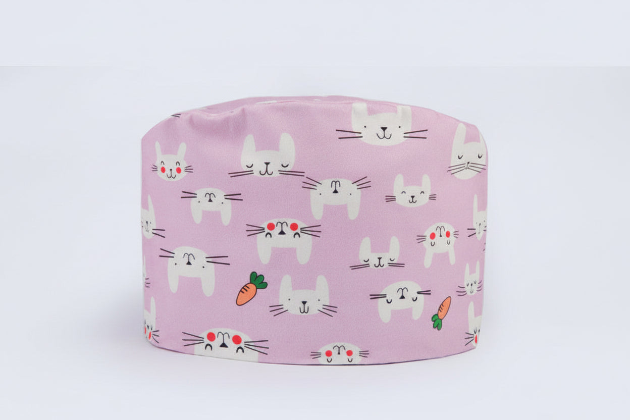 Premium Cotton Scrub Cap – Breathable, Ultra Soft & Adjustable Work Hat