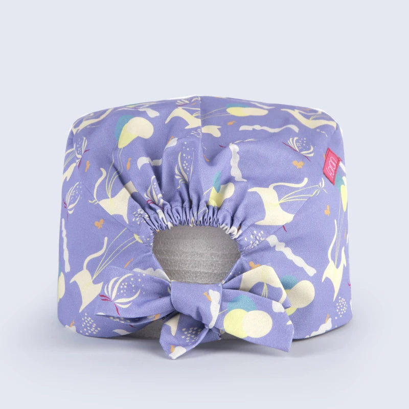 Faran Surgical Cap Doctor Nurse Work Hat Pet Hospital Gourd Hat Wrap Turban Fairy Tale
