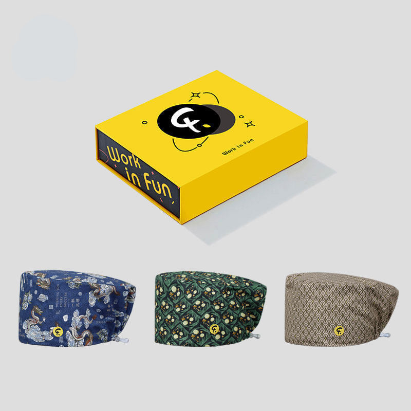 Beanie Doctor, Nurse Work Cap, Surgical Cap, Hood Wrap Hood, Hood, Hood, Hat, Ji Yun, Xing Long Xia