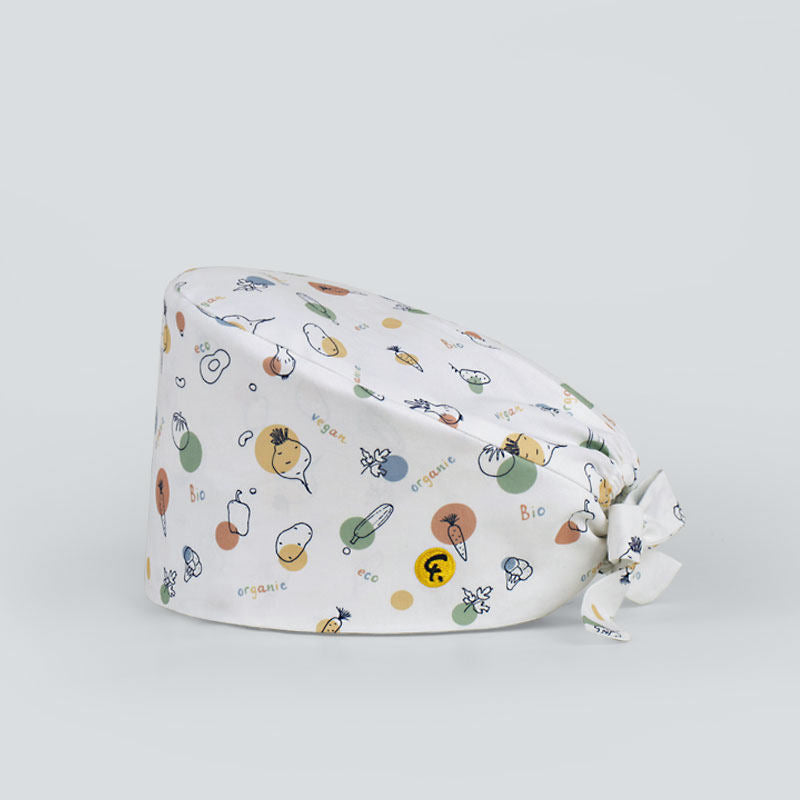 Vitamin Supplement Gourd Hat Doctor Nurse Work Hat Sweat Towel Spring and Summer Girl