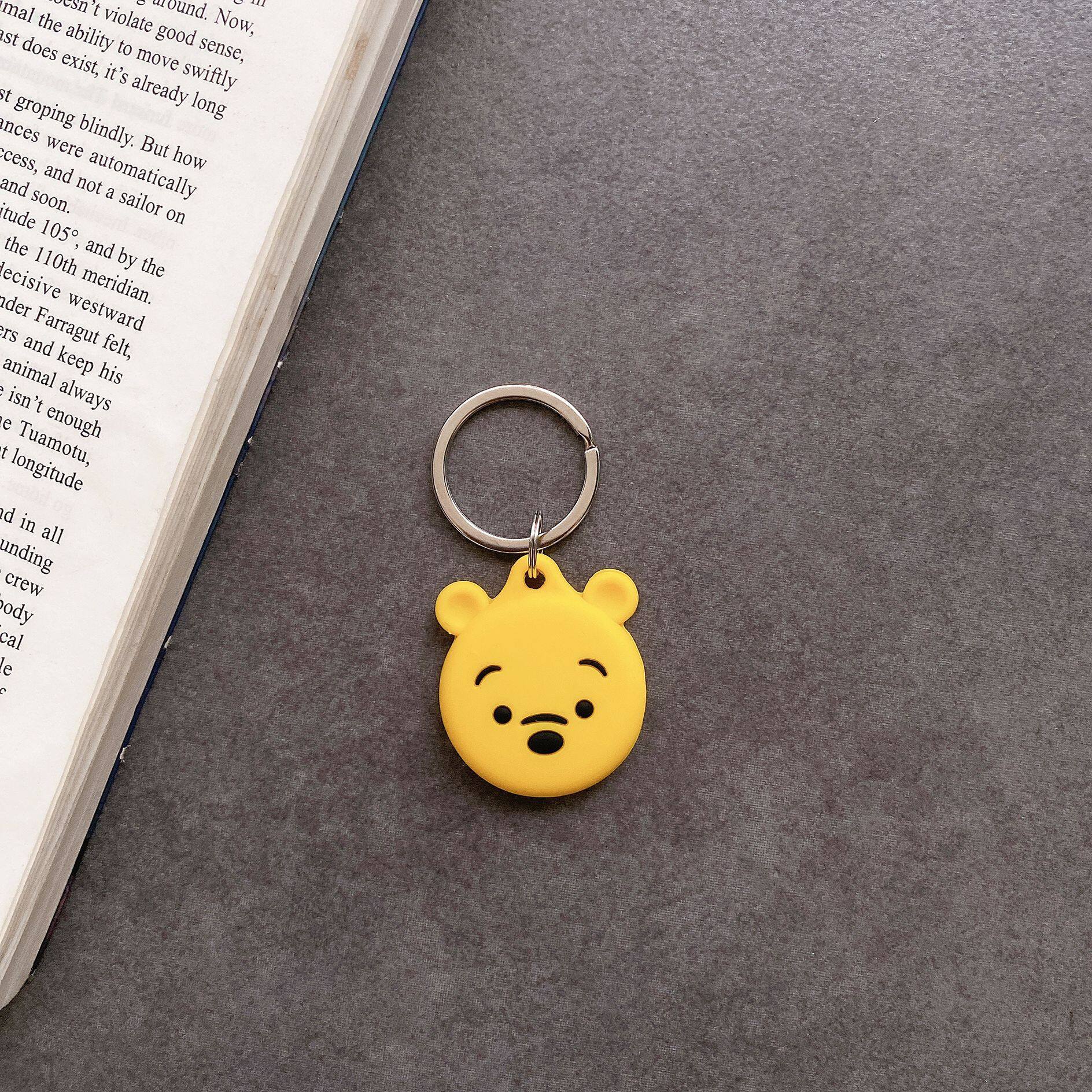 Suitable for AirTag case, Apple airtags case, keychain, anti-lost, hanging ring, cartoon case