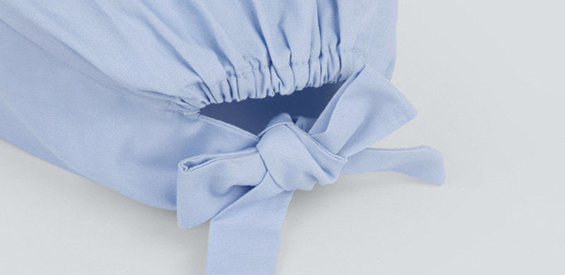 Cotton Gourd Hat Men and Women Work Hat Nurse Hat Pet Dental Clinic Head Cap Solid Color Hat Can Be Customized