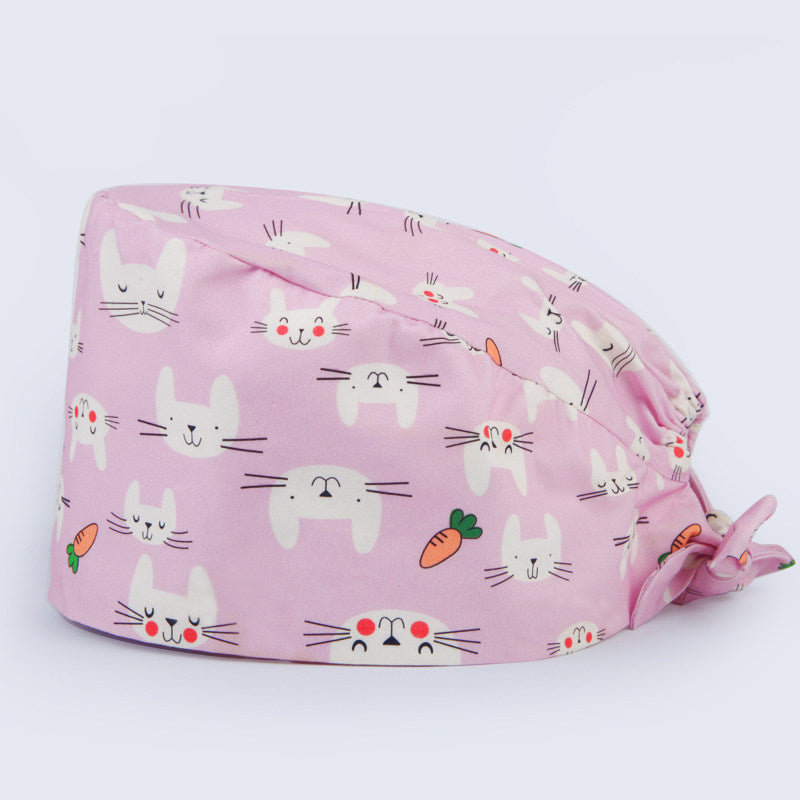 Premium Cotton Scrub Cap – Breathable, Ultra Soft & Adjustable Work Hat